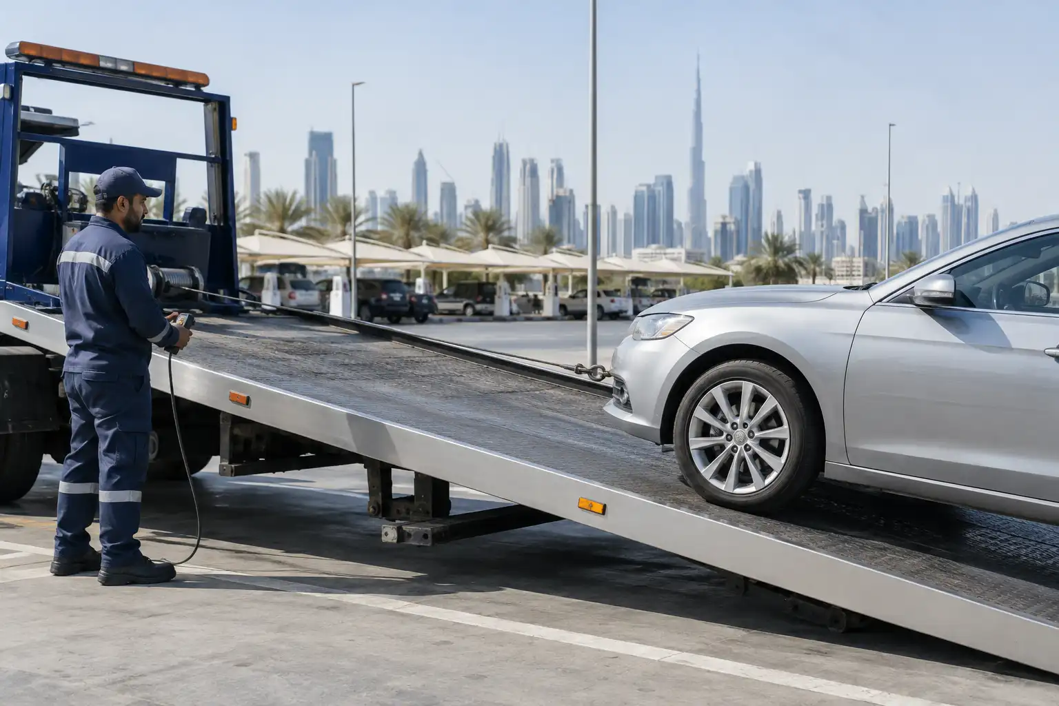 Breakdown and accident towing