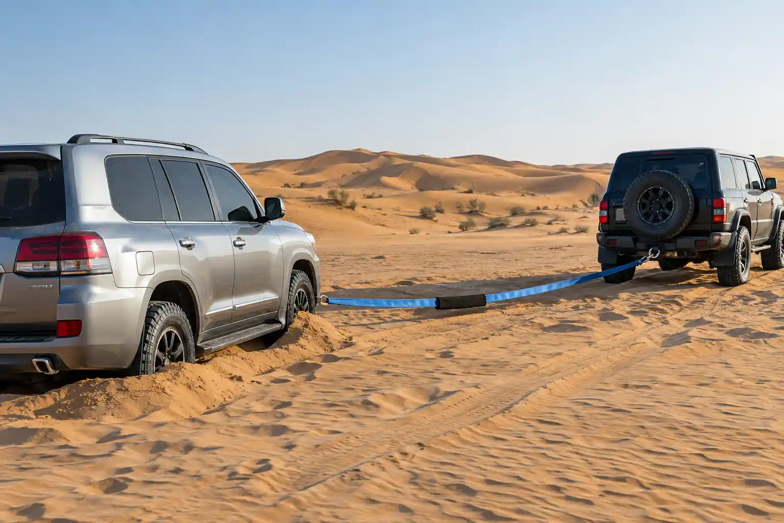 Sand and desert recovery