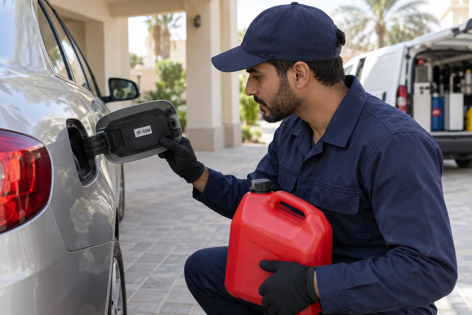 Petrol in the right grade
