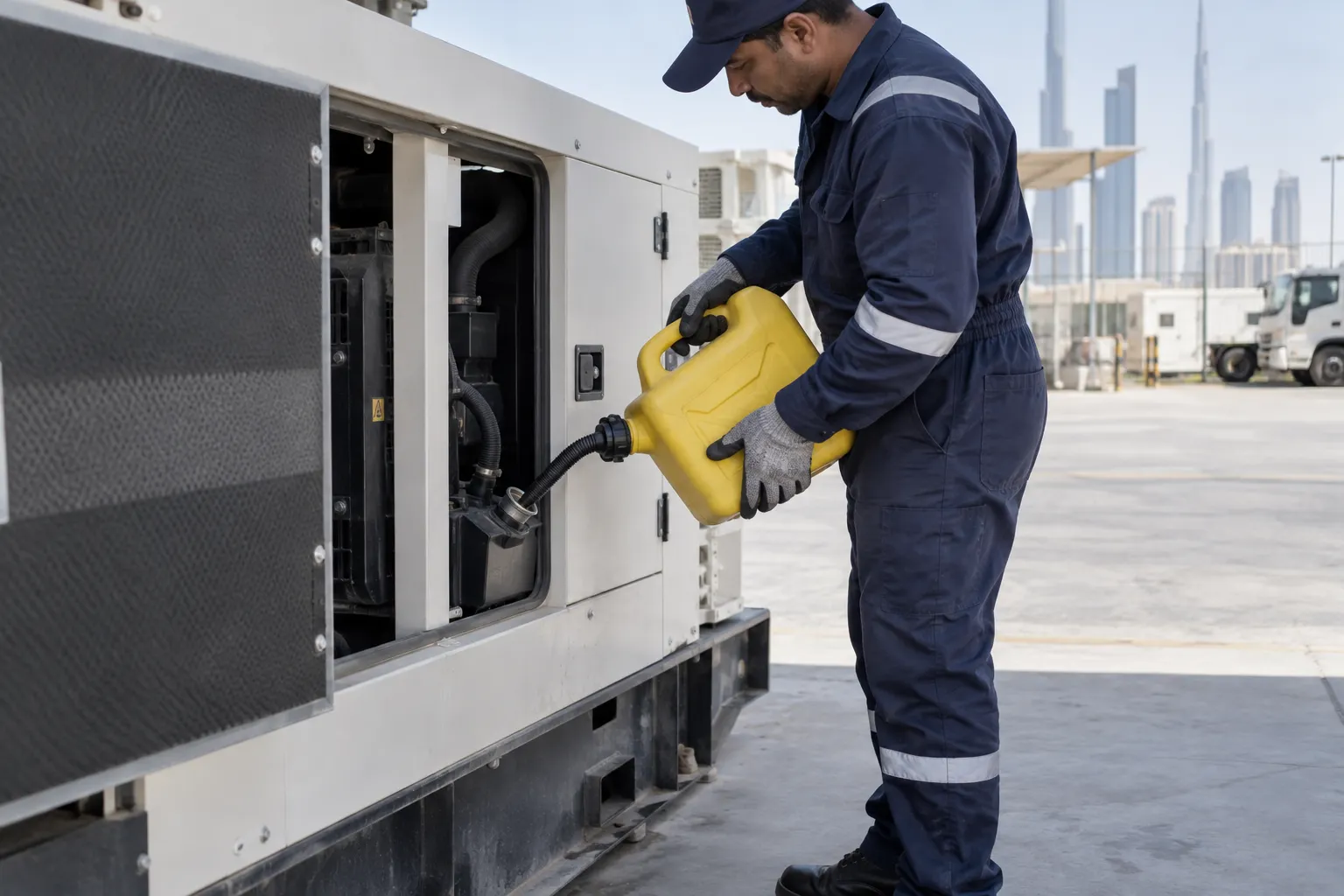Fuel for generators and equipment