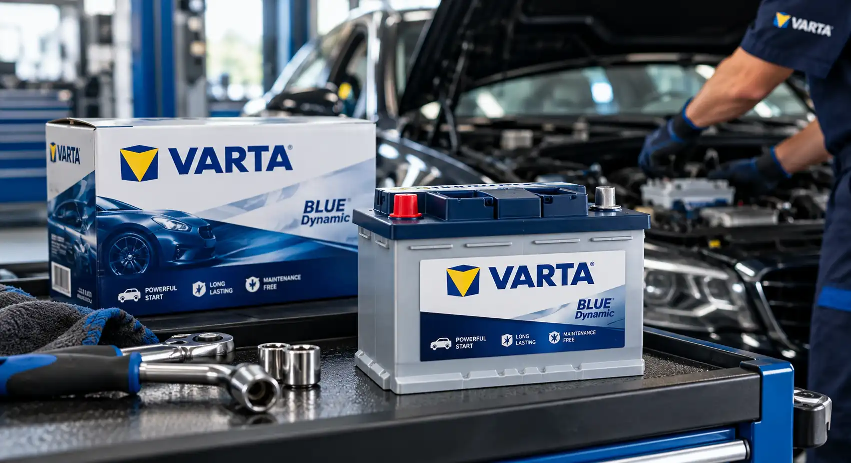 Varta batteries fitted in Dubai