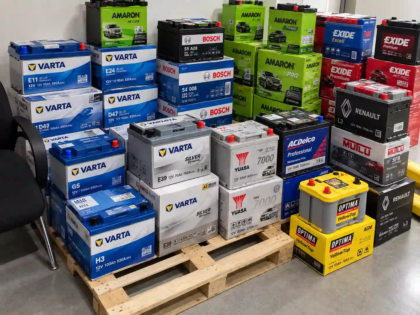 All car batteries