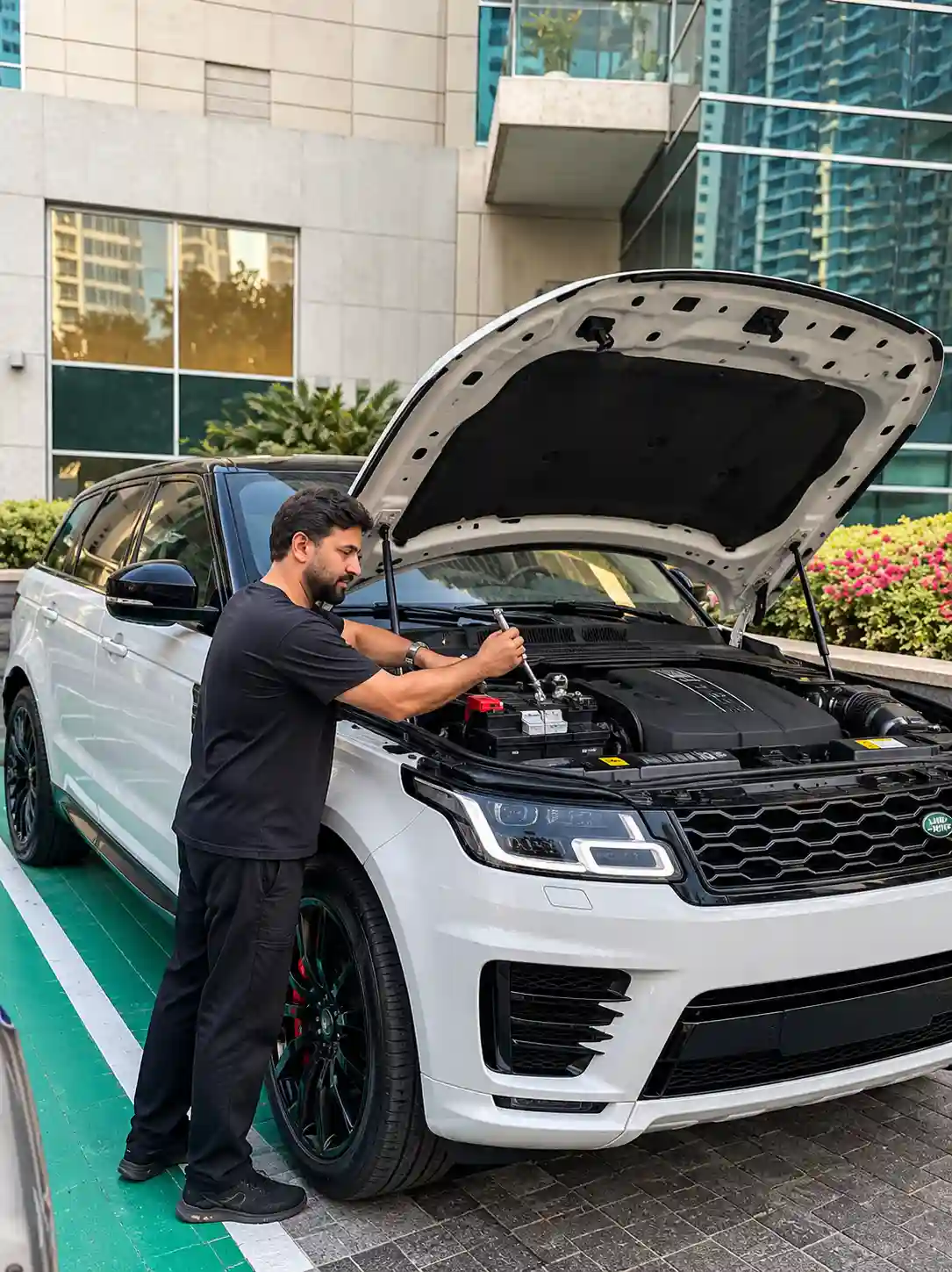 Car battery repair