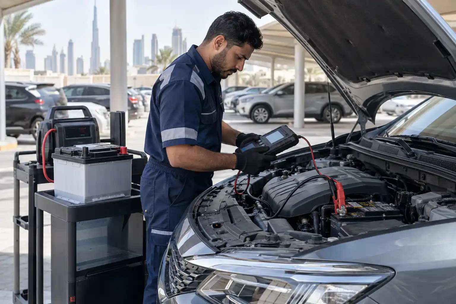 Jumpstart or battery replacement