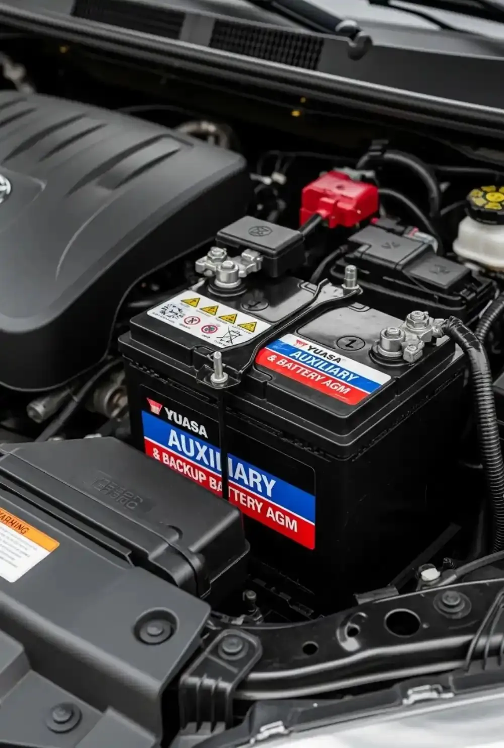 A job owners call us for Auxiliary battery mounted beside the main battery