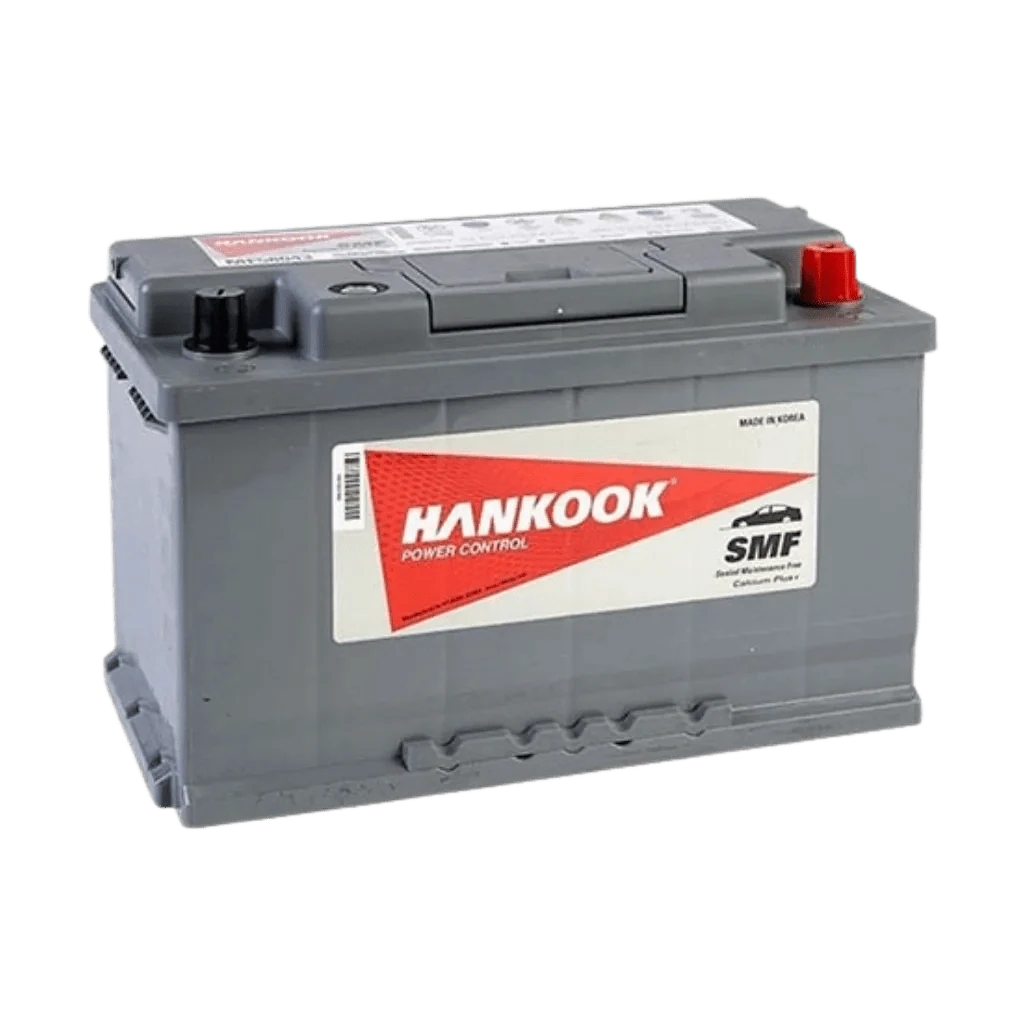 The range by vehicle Hankook SMF car battery